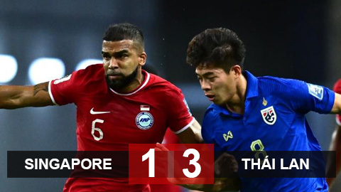 Kết quả Singapore 1–3 Thái Lan: Thái Lan thắng dễ